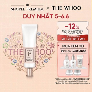Kem chống nắng nâng tông Whoo Gongjinhyang Seol Radiant White Tone Up SunscreenSPF50+PA++++50ml