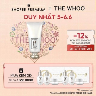 Sữa rửa mặt dưỡng trắng The history of Whoo Gongjinhyang Seol Brightening Foam Cleanser 180ml