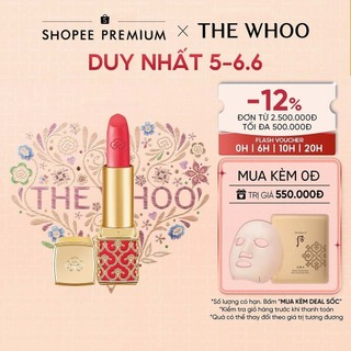 Son nhung lì Đông y The history of Whoo Gongjinhyang Mi Velvet Lip Rouge 3.5g
