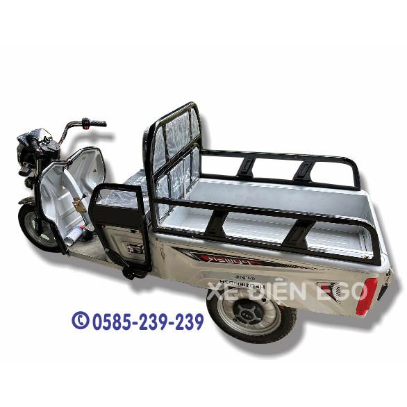 Xe điện 3 bánh an toàn dành cho người lớn tuổi, người khuyết tật, đầy đủ phụ kiện, bình điện, sạc điện | BigBuy360 - bigbuy360.vn