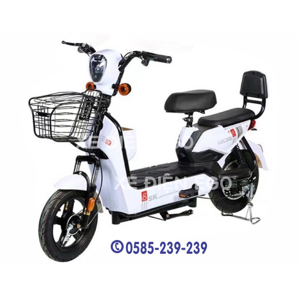 Xe đạp điện Gicini SK8 tốt nhất đầy đủ phụ kiện, bình sạc điện. Bảo hành chính hãng 24 tháng. Tặng áo mưa | BigBuy360 - bigbuy360.vn