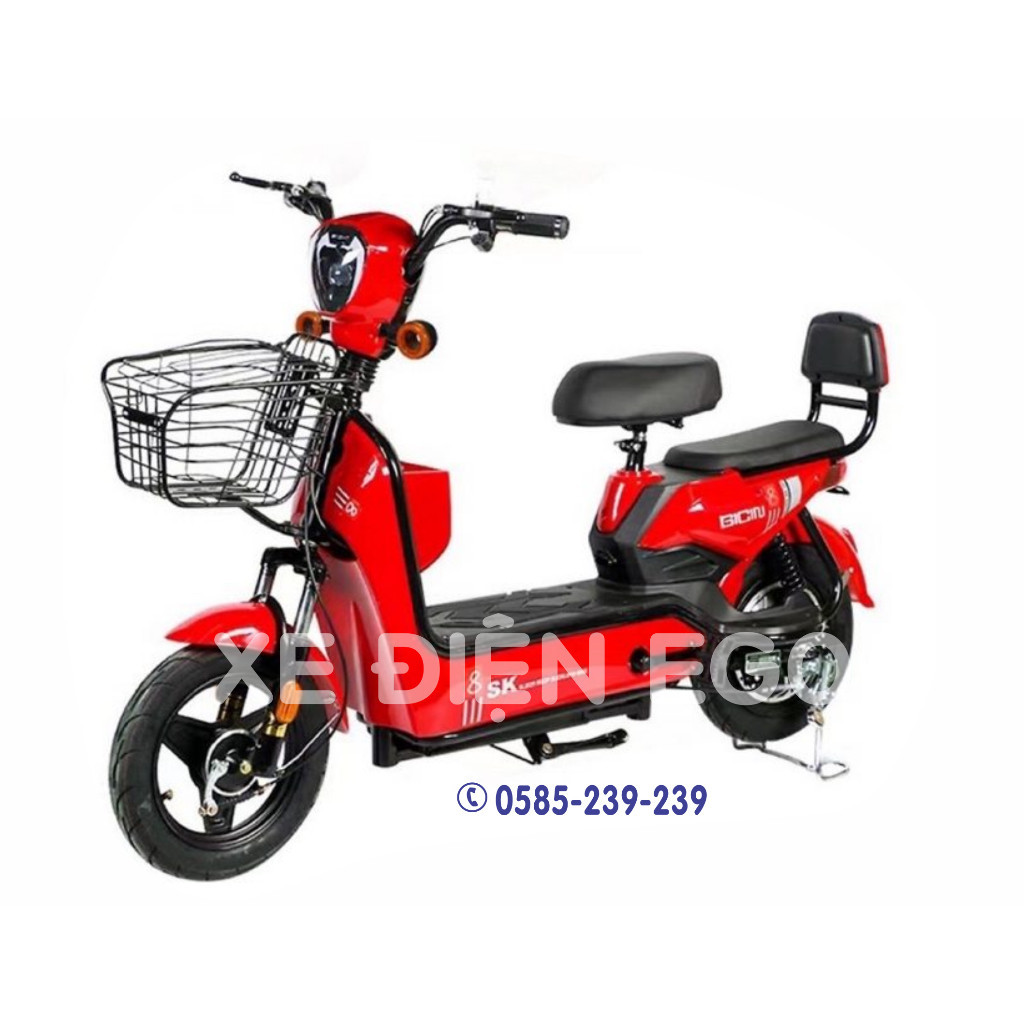 Xe đạp điện Gicini SK8 tốt nhất đầy đủ phụ kiện, bình sạc điện. Bảo hành chính hãng 24 tháng. Tặng áo mưa | BigBuy360 - bigbuy360.vn