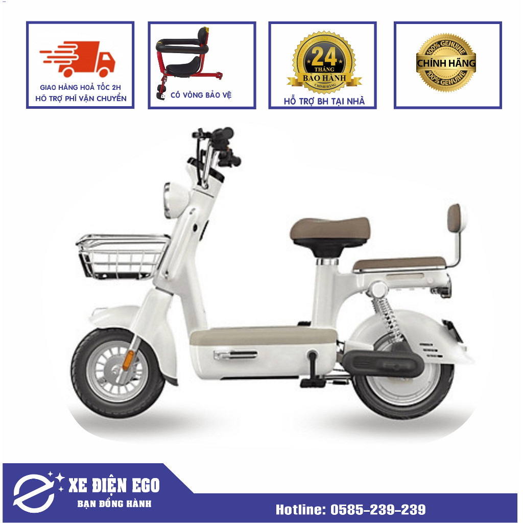 Xe đạp điện học sinh Nice i8 bản mới đầy đủ phụ kiện, bình điện, sạc điện Bảo hành 24 tháng | BigBuy360 - bigbuy360.vn