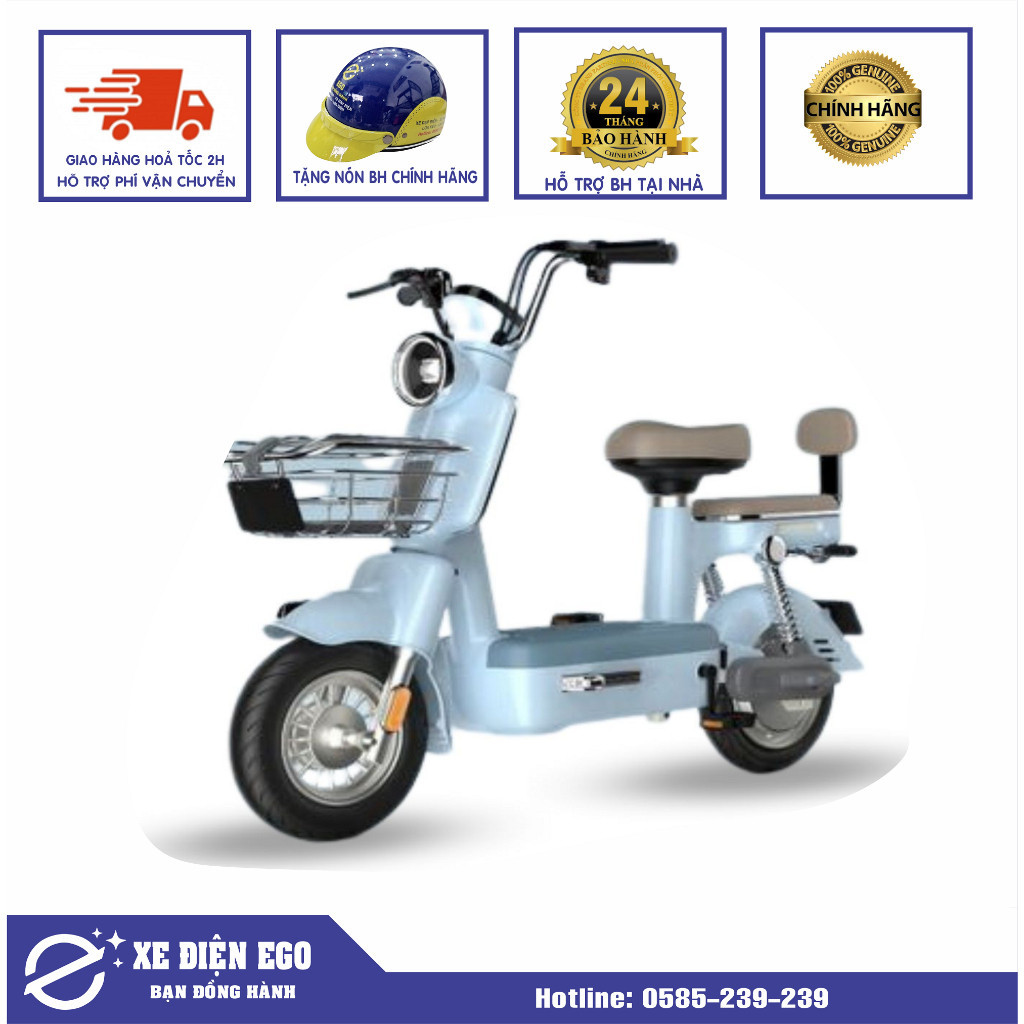 Xe đạp điện học sinh Nice i8 bản mới đầy đủ phụ kiện, bình điện, sạc điện Bảo hành 24 tháng | BigBuy360 - bigbuy360.vn