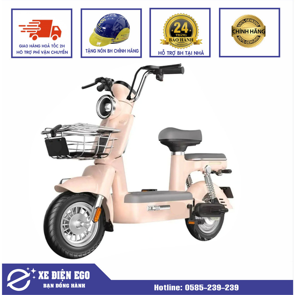 Xe đạp điện học sinh Nice i8 bản mới đầy đủ phụ kiện, bình điện, sạc điện Bảo hành 24 tháng | BigBuy360 - bigbuy360.vn