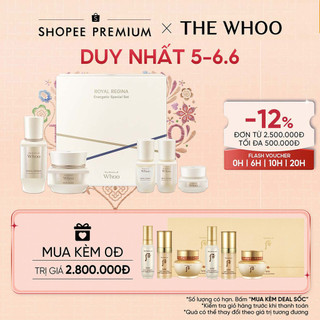 Bộ dưỡng phục hồi năng lượng làn da The history of Whoo Royal Regina Energetic Special Set