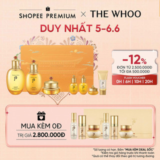 Bộ dưỡng ẩm chống lão hóa Đông y The history of Whoo Gongjinhyang 3 món