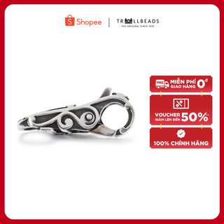 Trollbeads Khóa Bạc Soft Wind of Change