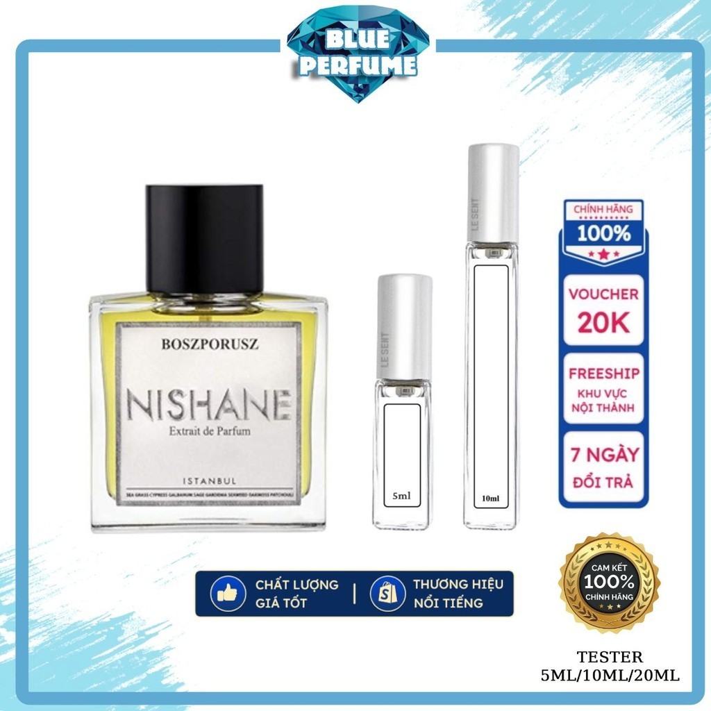 Nước Hoa Nishane Boszporusz Istanbul Extrait De Parfum 5ml/10ml/20ml