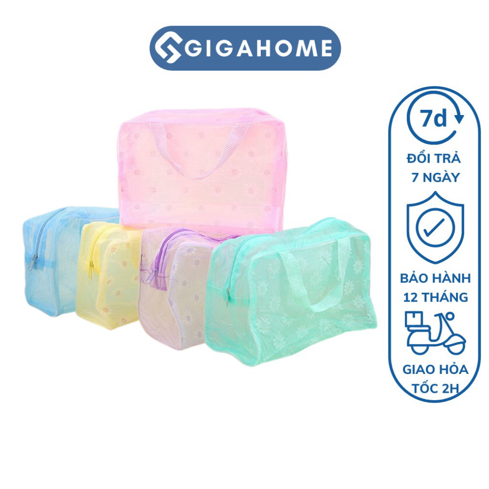 Túi Đựng Mỹ Phẩm, Đồ Dùng Cá Nhân GIGAHOME Nhỏ Gọn, Đi Du Lịch Tiện Lợi 2838