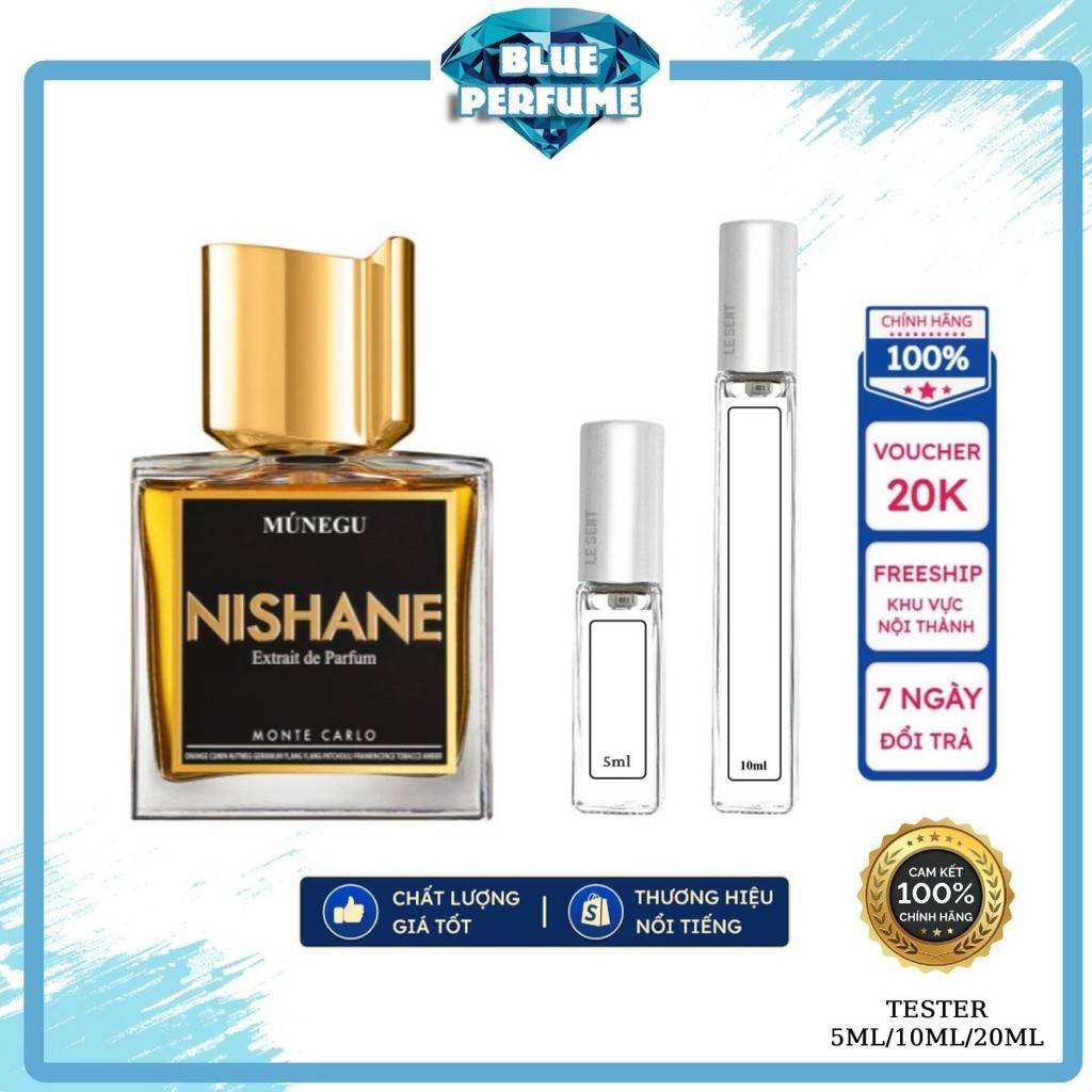 Nước Hoa Nishane Munegu Extrait De Parfum 5ml/10ml/20ml