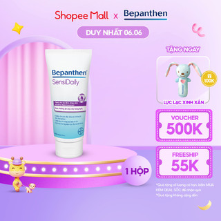 Kem Dưỡng Ẩm Hằng Ngày Bepanthen Sensidaily 200ML