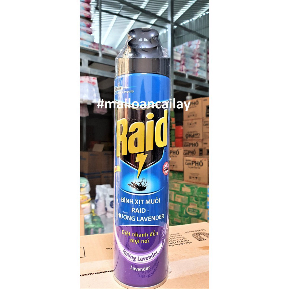 Bình xịt Muỗi Raid 600ml