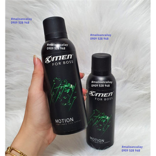 Xịt khử mùi xmen for boss xanh lá 150ml