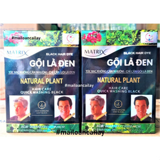  Dầu gội nhuộm tóc Gội Là Đen Matrix 