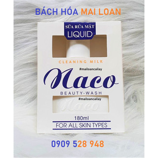Sữa rửa mặt Naco Beauty - Wash Cleansing Milk 180ml