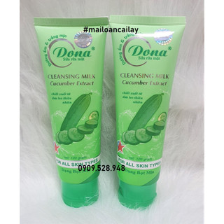 Sữa rửa mặt dưa leo dona 120g