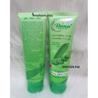 Sữa Rửa Mặt Dưa leo DONA 120g