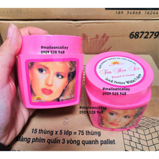 Kem Dưỡng Trắng Da Xù Tân Hoa Đô Hồng 180g