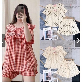 BỘ BẦU CAO CẤP SIÊU XINH❤️CHẤT THÔ MỀM HÀN QUỐC SIÊU MÁT SIÊU MỀM❤️BỘ SAU SINH LỬNG FREE SIZE 43~70KG BBH07