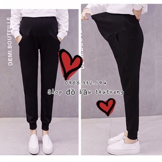 Quần Bầu Jogger from rộng thoải mái, chất liệu vải Umi Hàn cao cấp