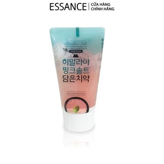 [HB Gift] Kem đánh răng muối hồng Himalaya Bamboo Salt Himalaya Pink Salt Ice Calming Mint (Hương Bạc Hà) 50g Gimmick
