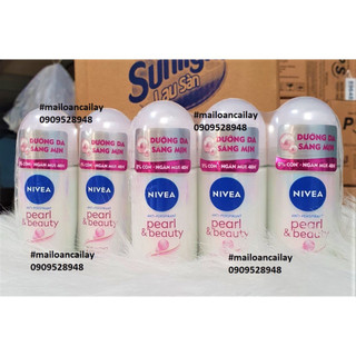 Lăn Nivea Ngọc Trai Hồng Pearl & Beauty 50ml