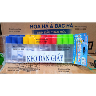 Keo hồ dán học sinh (1 vĩ/12chai)