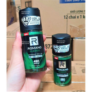 Lăn khử mùi Romano 50ml