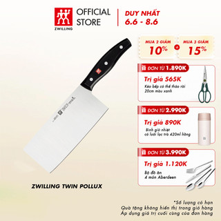 Dao đầu bếp bản trung ZWILLING TWIN Pollux bằng thép không gỉ 18cm