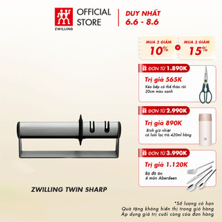 Dụng cụ mài dao 2 lưỡi ZWILLING TWINSHARP bằng thép không gỉ 19cm