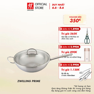  Chảo sâu lòng ZWILLING Prime bằng thép không gỉ, nắp 30cm