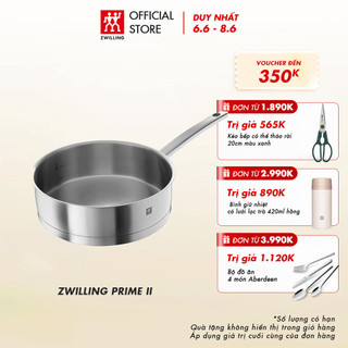  Chảo ZWILLING Prime II bằng thép không gỉ 24cm /6 L