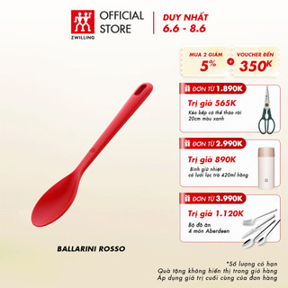 Muôi nấu ăn BALLARINI Rosso bằng silicone 31cm