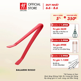 Kẹp gắp thức ăn BALLARINI Rosso bằng silicone 27cm