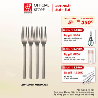 Bộ nĩa ZWILLING Minimale bằng thép không gỉ 4 cái