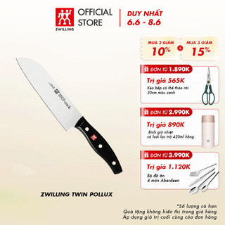 Dao Bếp Đa Năng Santoku ZWILLING TWIN Pollux bằng thép không gỉ 18cm