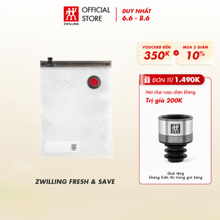  Túi bảo quản thực phẩm ZWILLING Fresh & Save nhựa BPA-free,10 cái