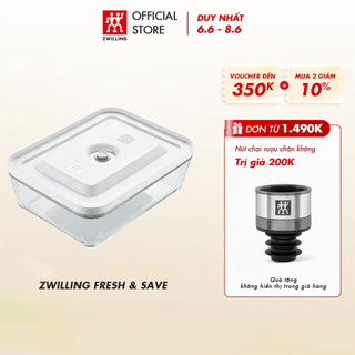  Hộp bảo quản thực phẩm ZWILLING Fresh & Save bằng thủy tinh