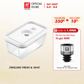  Hộp bảo quản thực phẩm ZWILLING Fresh & Save bằng thủy tinh