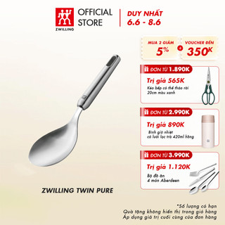  Vá múc cơm ZWILLING TWIN Pure steel bằng thép không gỉ 25cm