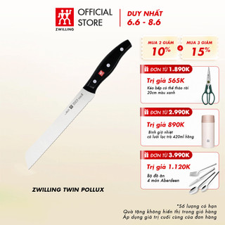 Dao cắt bánh mì ZWILLING TWIN Pollux bằng thép không gỉ 20cm