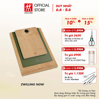  Bộ thớt ZWILLING Now bằng gỗ tre tự nhiên và nhựa TPU 3 cái