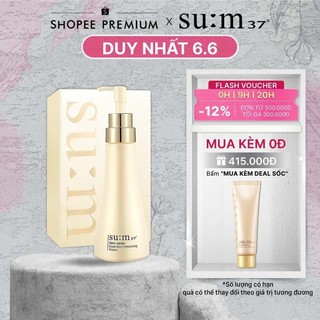 Sữa rửa mặt dạng gel Su:m37 Skin Saver Essential Cleansing Foam 250ml