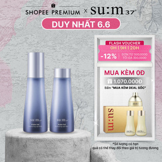 Xịt khoáng cấp nước su:m37 Water-full Hydrating Gel Mist 60ml+ 60ml