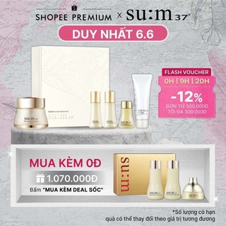  Bộ kem dưỡng ngăn ngừa lão hóa da vùng mắt Su:m37 Secret Eye Cream Special Set ( Giá gốc 5,0970,000đ)