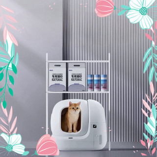 Kệ này được thiết kế rất tiện dụng cho việc lưu trữ các vật dụng của máy  Pura X, Pura Max, CatLink - PetKit