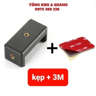 Kẹp Dán Điện Thoại Lên Mặt Đồng Hồ Xe Máy - Băng Dính 3m-  Kẹp Điện Thoại Dán Lên Đồng Hồ Xe Máy Cho Người Hay Lạc Đường