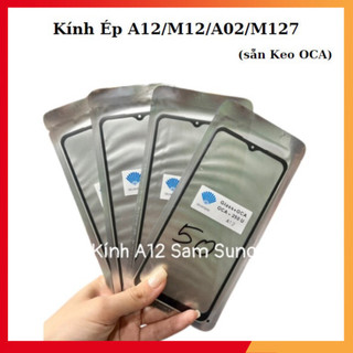Kính ép a12/a02 /m127 sam sung liền keo ,sẵn hàng tại shop