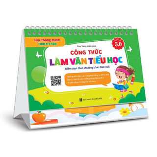 Bộ lịch công thức làm văn tiểu học